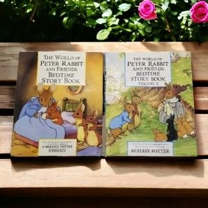 Bedtime Story Books World of Peter Rabbit and Friends Volume 1 & 2 Tales